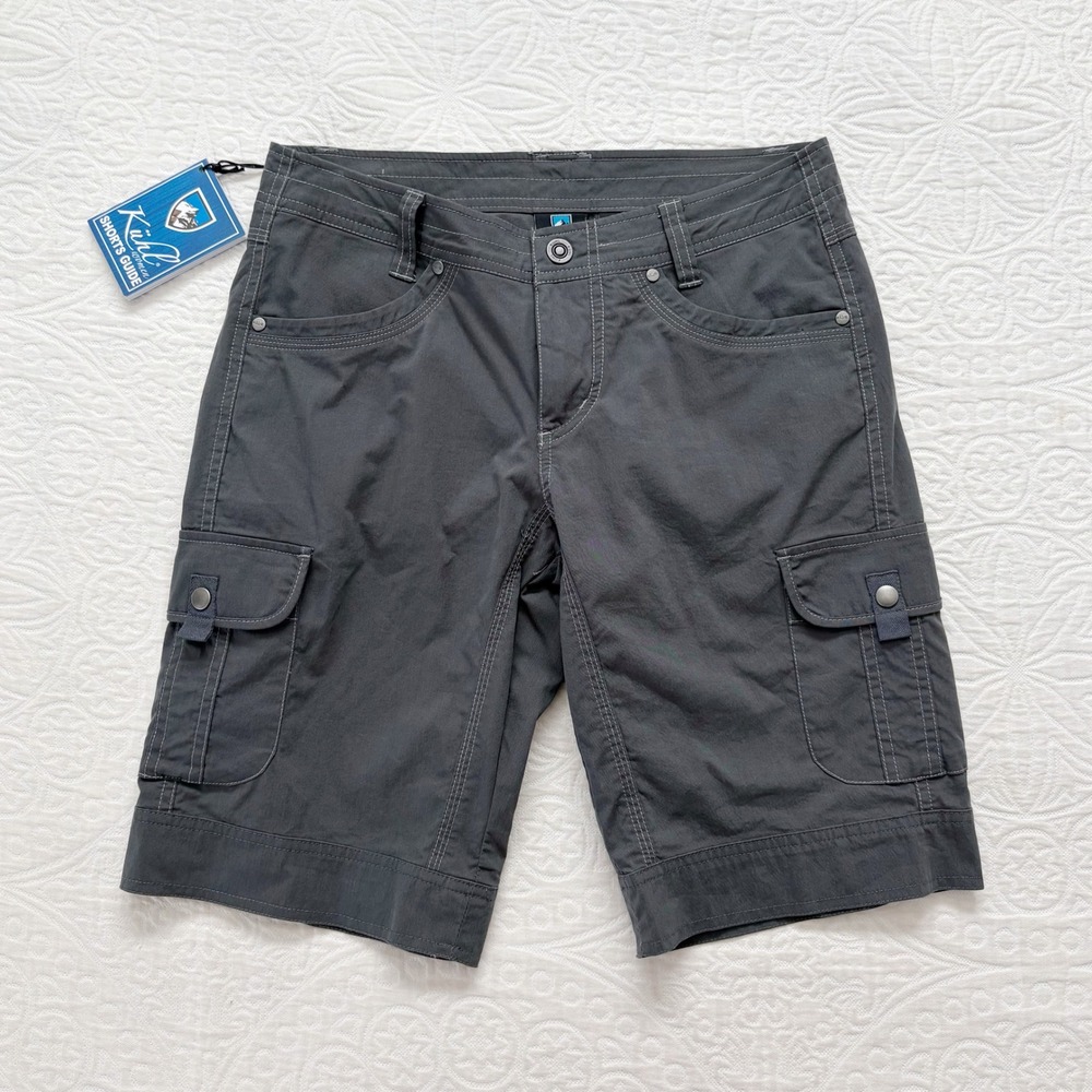 Kuhl‎ Women's Splash Cargo Shorts (11" Inseam), Charcoal